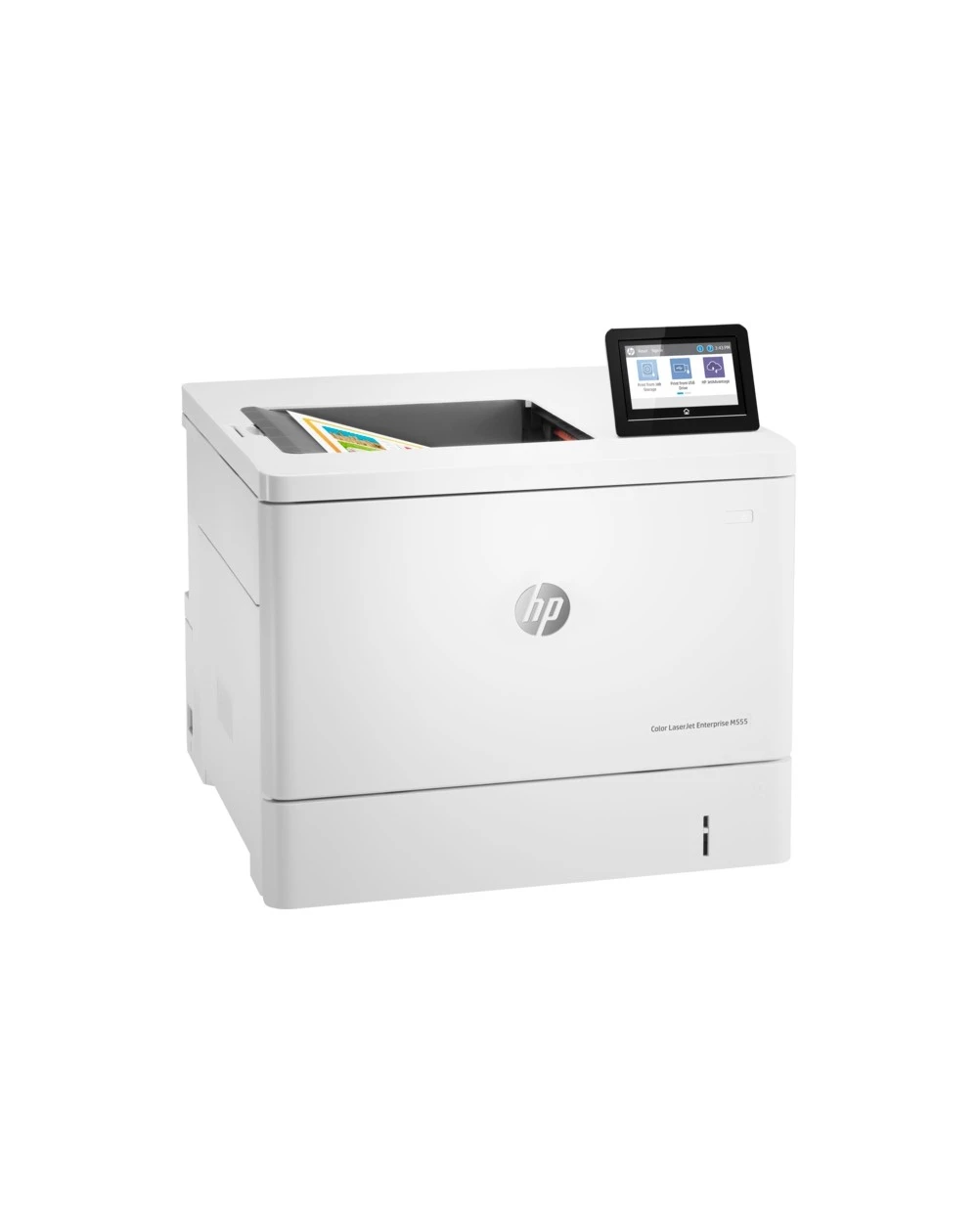 L’imprimante HP LaserJet Pro M555dn (7ZU78A) est une imprimante laser couleur performante, idéale pour les entreprises de taille moyenne. Elle offre une vitesse d'impression de 40 pages par minute, un duplex automatique et une connectivité réseau pour des impressions rapides et de qualité.